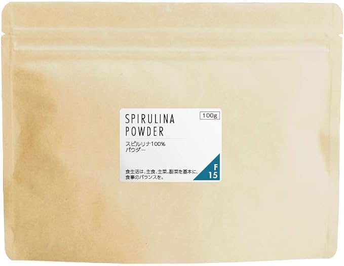 nichie Spirulina 100% Powder Supplement, 3.5 oz (100 g) - BeesActive Australia