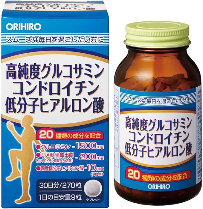 orihiro High Purity gurukosaminkondoroitin Low Molecule Hyaluronic Acid - BeesActive Australia