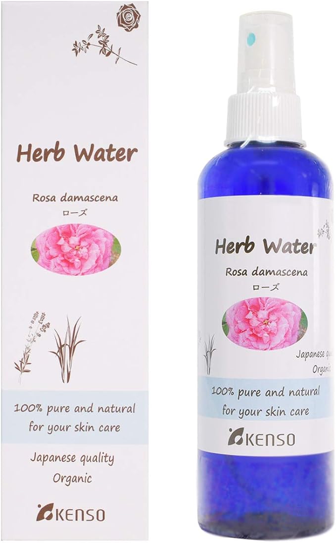 Kenso Rose Water 6.8 fl oz (200 ml) (KENSO Domestic Herbal Water) - BeesActive Australia