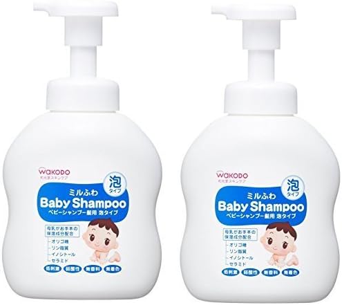 [Set Item] Mil-Fuwa Baby Shampoo for Hair Foam Type 15.9 fl oz (450 ml) (2 Pieces) - BeesActive Australia