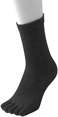 yubinoba socks regular orthotic 5-toe socks, Black - BeesActive Australia