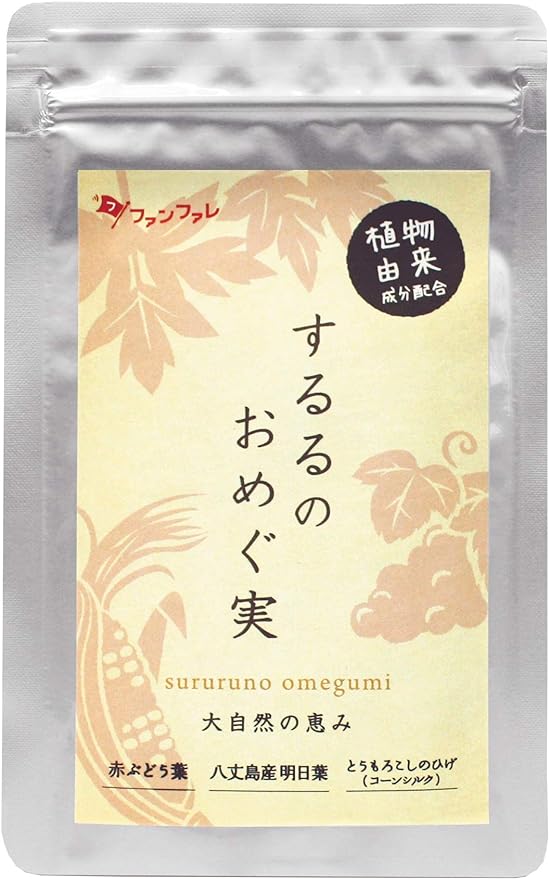 FANFALLE Sluru Onegu Potassium Supplement (Asunaba Polyphenol, Lactic Acid Bacteria), Clean Supplement, Made in Japan, Women, Men, 12.2 oz (360 mg) x 62 Tablets (Approx. 1 Month Supply) - BeesActive Australia