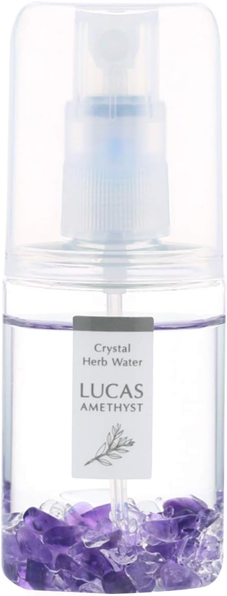LUCAS White Sage Purifying Spray, Lucas/Smudging, Cleanser, Yoga and Meditation, (Amethyst: Healing, Restful Sleep / Lavender & White Sage Scent, 0.7 fl oz (20 ml), For on the Go) -  Australia