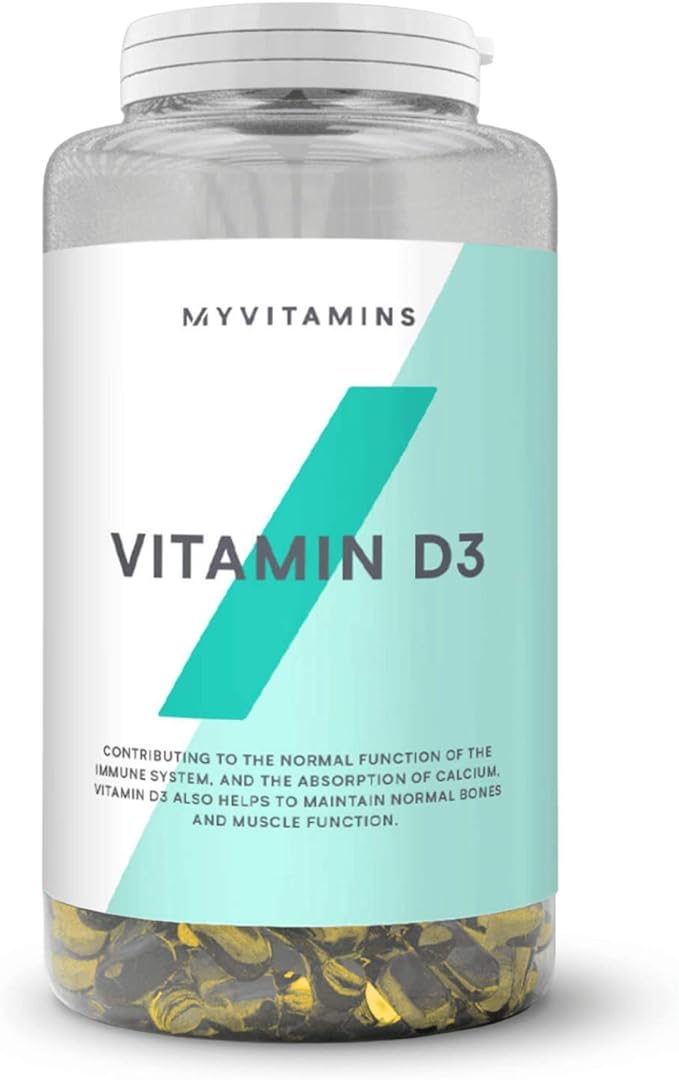 Myprotein Vitamin D3 Soft Gel Capsules 180 Capsules [Parallel Import] - BeesActive Australia