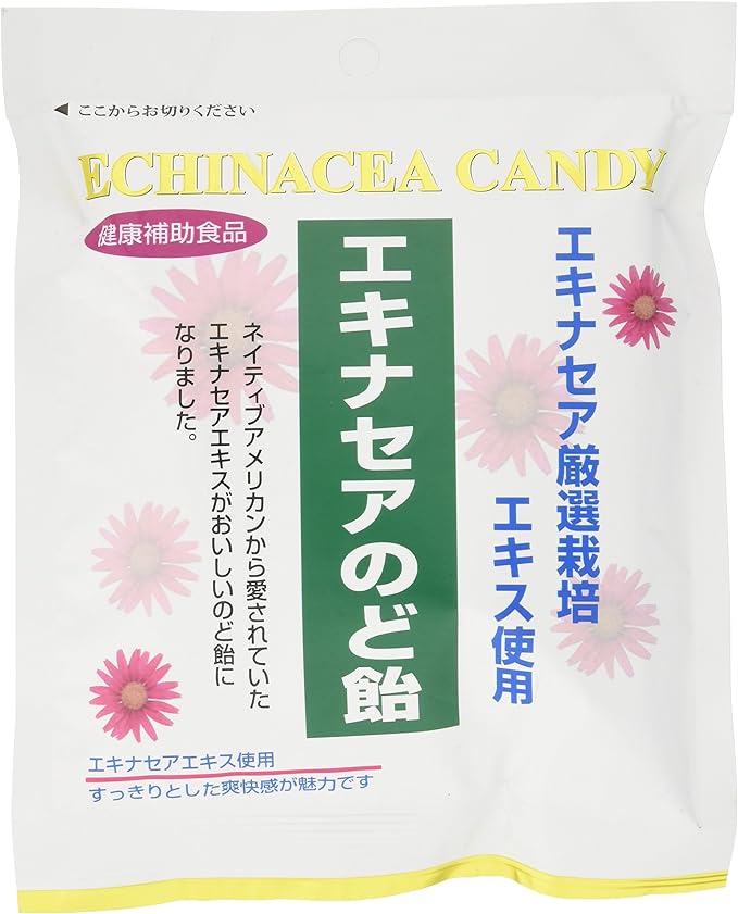 Quality of Life QOL Kenkyukai Echinacea Throat Candy - BeesActive Australia