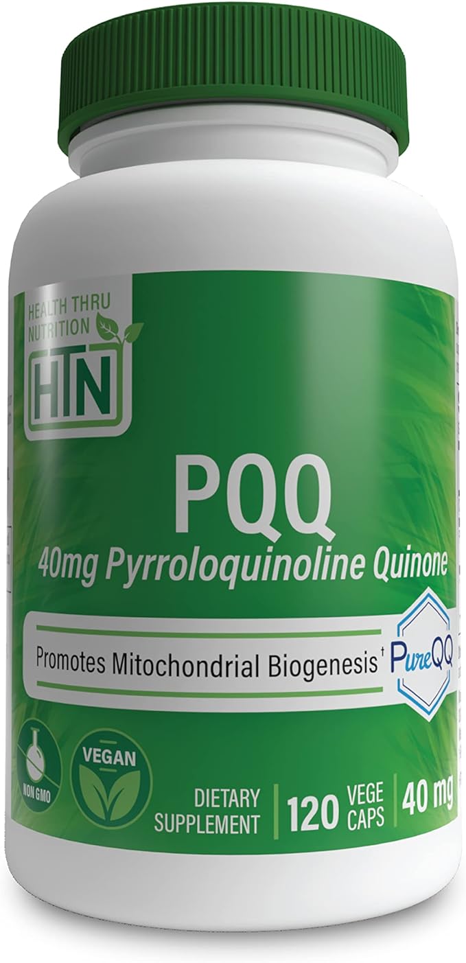 Health Thru Nutrition Pqq 40Mg Pyrroloquinoline Quinone Capsules 120 Count - BeesActive Australia
