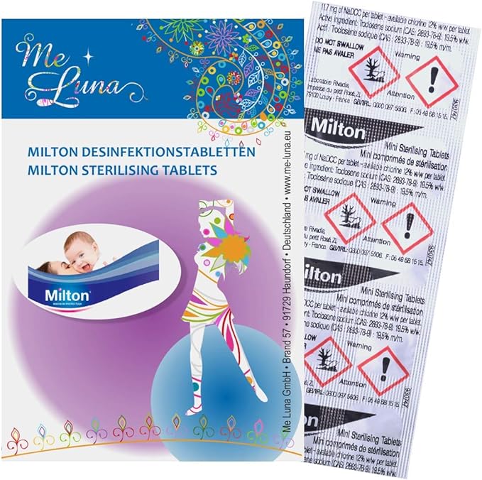 Milton for Disinfecting Menstrual Cups (10 Pack) - BeesActive Australia