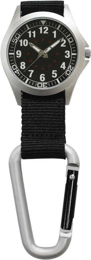 Clefer CB-A4153-BKB Pocket Watch, Black, A4153.Black, pocket watch hook, fashion -  Australia