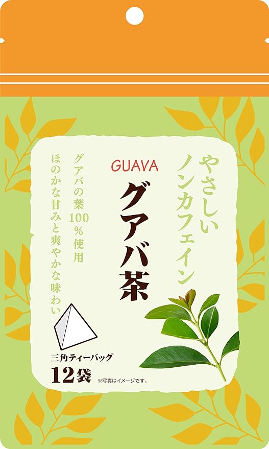 Gentle Non-Caffeine Guava Tea, 0.08 oz (2 g) x 12 Bags - BeesActive Australia