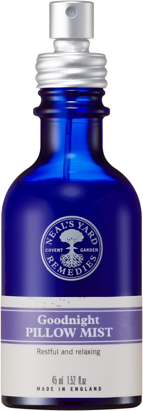 NEAL'S YARD REMEDIES Good Night Pillow Mist, Lavender, Chamomile, Geranium, 45ml (x1) - BeesActive Australia