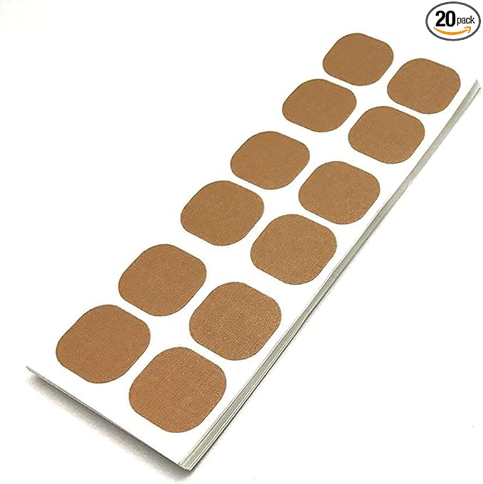 Value Replacement Stickers, 240 Sheets for Magnetic Therapeutic Devices (Hole Diameter 0.26 inches (6.5 mm), Includes Convenient Storage Case, 12 Sheets x 20 Sheets - BeesActive Australia