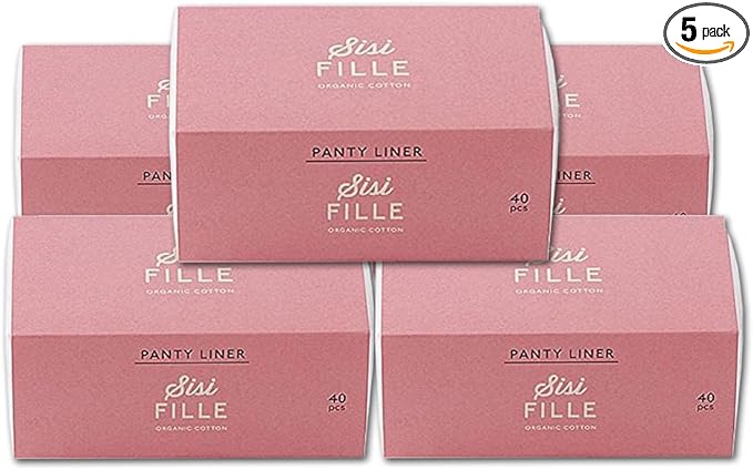 sisifille Panty Liner, Exclusive Sheet for Bumping, 40 Pieces x 5 Box Set - BeesActive Australia