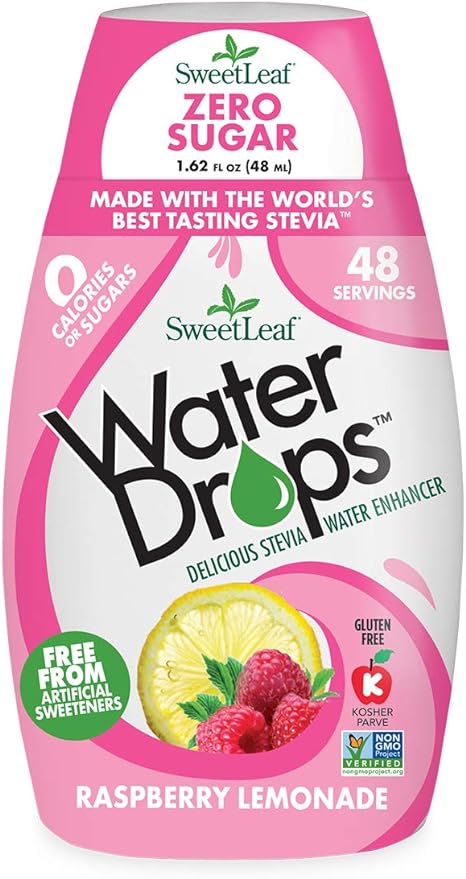 SweetLeaf Water Drops, Raspberry Lemonade, 1.62 oz - BeesActive Australia