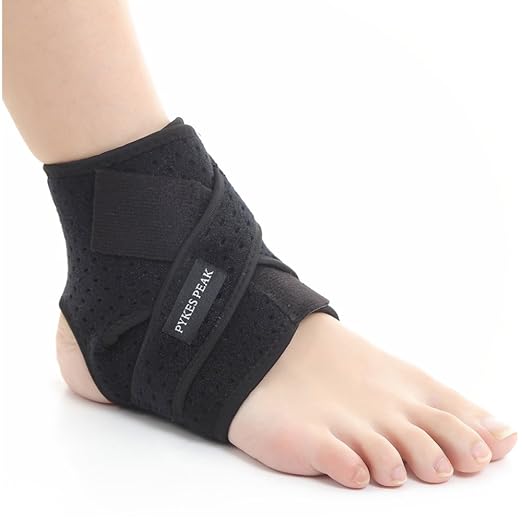 Pykes Peak Ankle Support, Ankle Supporter, Mesh Fabric, Ankle Protection, Ankle Taping, Sports, Daily Use, Left and Right, Unisex, Two Sizes Available - BeesActive Australia