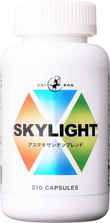 [Multi Phight Chemicals for Work, Learning, and Total Health] Chiron SKYLIGHT Spirulina, Astaxanthin, Curcumin, Lutein, Amla Alphate, Piperin, Synergistic Blend Supplement, 210 Capsules, Doctor - BeesActive Australia