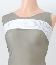 [Breast Reconstruction] Free Magic Breast Band, 3.1 inches (7.8 cm) Width (Normal), White CO7061N - BeesActive Australia