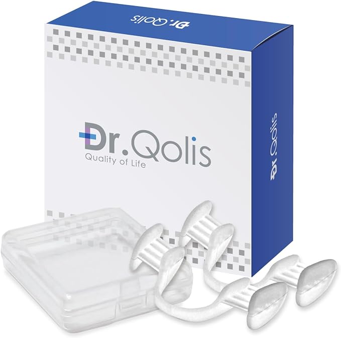 Dr. Qolis Genuine Mouthpiece Set of 2 (No Mold Required) with Dedicated Case, Unisex, One Size Fits Most -  Australia