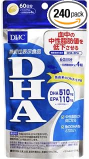 DHC DHA 60 Day Supply, 240 Tablets [Food with Functional Claims] - BeesActive Australia