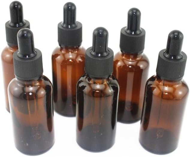 naissant Glass Eyedropper Blackout Jar 30ml Glass Aroma Oil Essential Oil Preservation (Brown) - BeesActive Australia