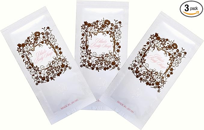 Delicate Zone, When You Worry About Odors, Urura Body Soap, Pouch Type, 0.2 oz (4 g) x 3 Doses, Moisturizing, Delicate Zones Soap, Made in Japan, Beauty Ingredients (3) - BeesActive Australia