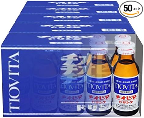 Taiho Pharmaceutical Thiobita Drink, 3.4 fl oz (100 ml) x 10 Bottles x 5 Boxes - BeesActive Australia