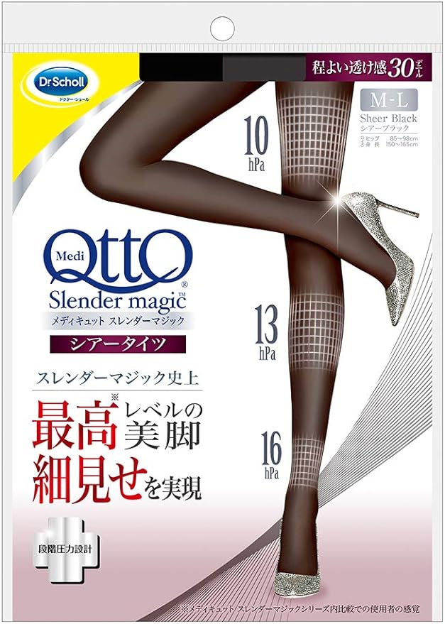 MediQtto Slender Magic Sheer Tights M-L Compression Stockings - BeesActive Australia