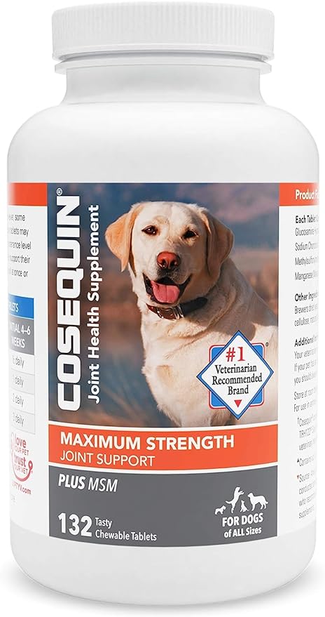 Nutramax Cosequin DS Plus MSM Chewable Tablets 180 Count [parallel import goods] - BeesActive Australia