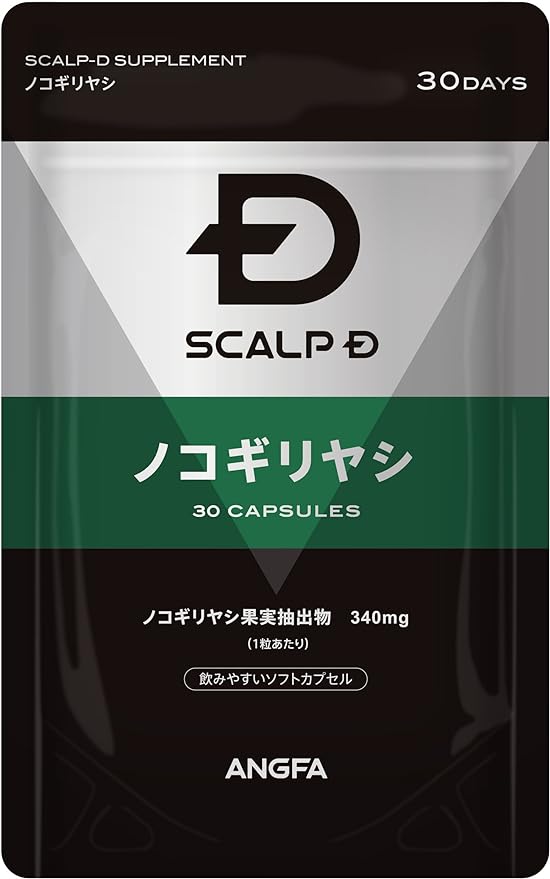 ANGFA Scalp D Supplement, Saw, 30 Tablets (Approx. 30 Day Supply) - BeesActive Australia