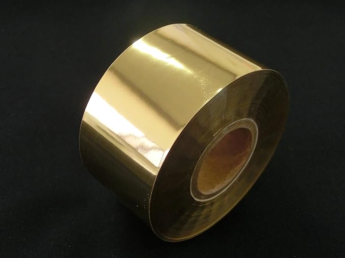 Murata Gold Leaf Gleam Foil "Glinting" Metallic Foil for Foil Stamping Machines (Gold) [For Leather Crafts/Genuine Leather/Leather] -  Australia