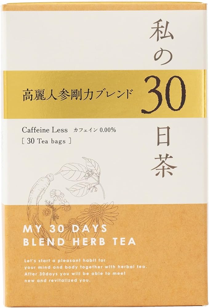 tree of life my 30 days tea ginseng rigidity blend (30 pieces) - BeesActive Australia