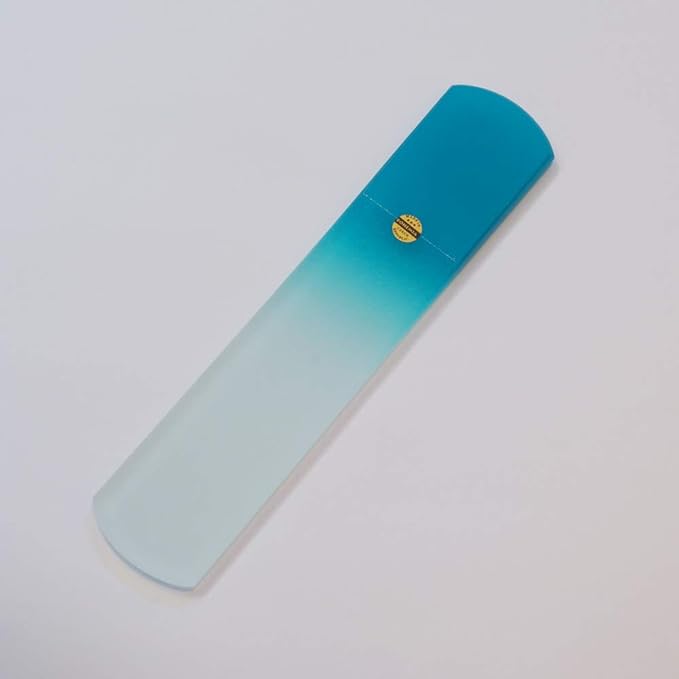 [Made in Czech] Glass huttokeafairu Coarse/Fine Double Sided Type Pastel Blue - BeesActive Australia