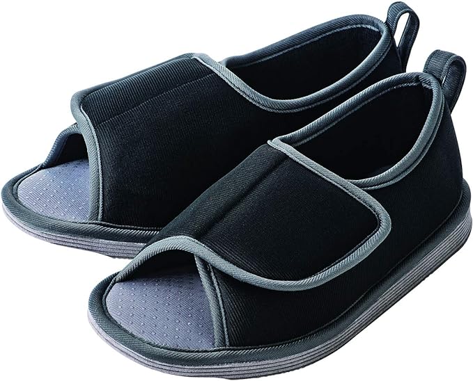 Bamboo Tiger 091296 Fall Prevention Shoes No Toe 3L Black - BeesActive Australia