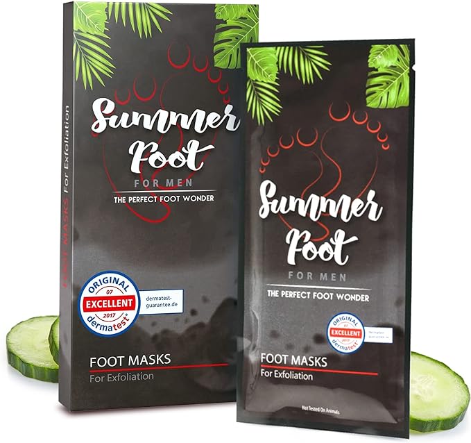 Summer Foot Sole Exfoliating Pack Premium Heel Exfoliating Foot Peeling Pack for Men for Smooth Feet with One Use | Dermatologically Tested - BeesActive Australia