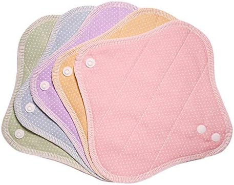 Suto Kotto Cloth Napkins, Weed Sheets, Organic Liner, Set of 5, Made in Japan (Pastel Liner) - BeesActive Australia