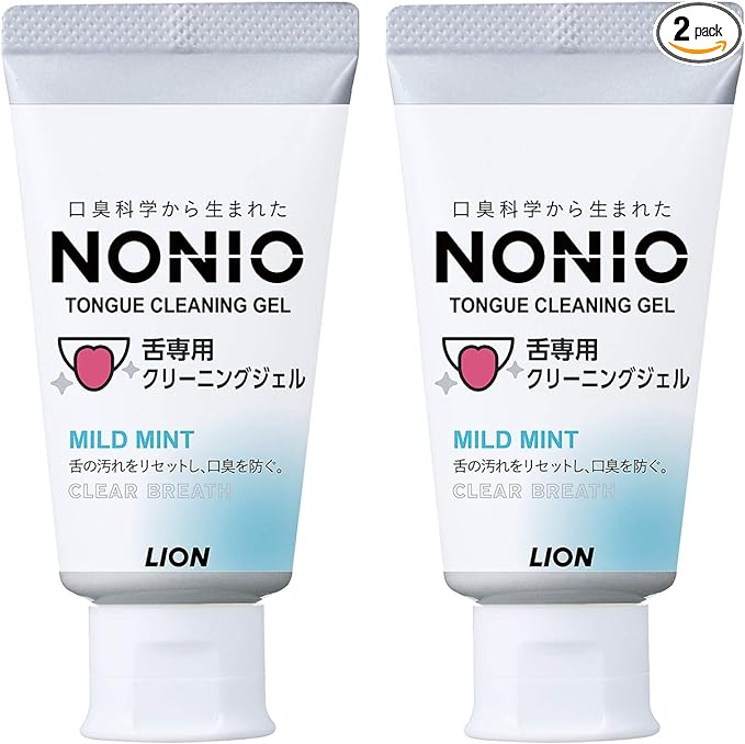 NONIO Tongue Cleaning Gel, 1.6 oz (45 g) x 2, Mild Mint - BeesActive Australia