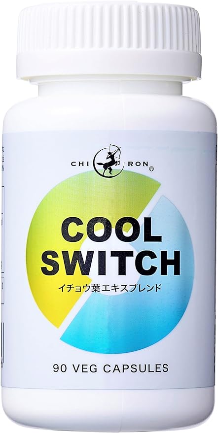 [Concentration, Study, Motivation, Calm Daily Supplement] Chiron COOL SWITCH Ginkgo Biloba 120mg Phosphatidylserine Soybean Extract 100mg American Ginseng 200mg Bacopa 16mg as Bacopa Saponin 2cap Syne - BeesActive Australia