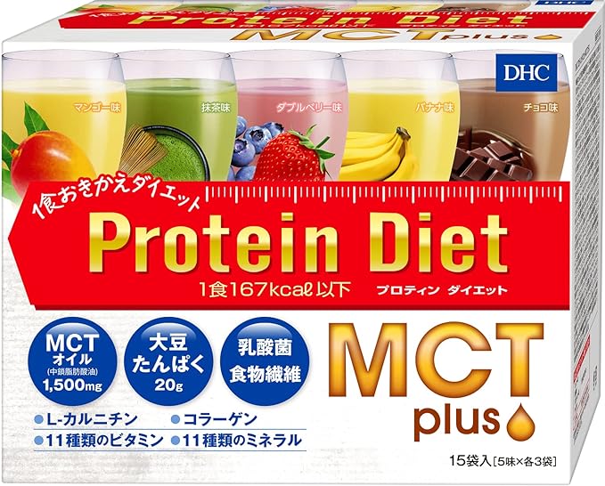 DHC protein diet MCT plus 15 bags - BeesActive Australia