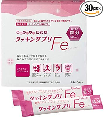 Cooking supplement Fe / 3.4g x 30 packets - BeesActive Australia
