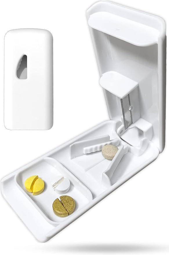 wumio pill cutter, thin and light, compact, pill cutter, medicine cutter - BeesActive Australia