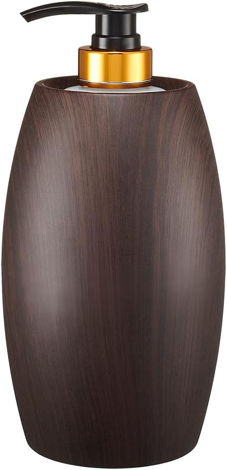 Massage Oil Warmer S Wood Grain Dark Brown [Oil Warmer, Oil Treatment, Oil Bottle, Massage Oil, Aroma Massage Oil, Body Massage Oil, Body Oil, Aroma Oil] - BeesActive Australia