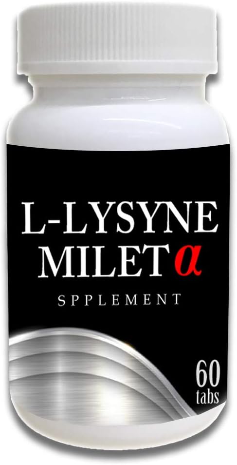 L-LYSYNE MILETα Lysine Millet Saw Palmetto Keratin Fiberfew Supplement [60 tablets for about 30 days] - BeesActive Australia