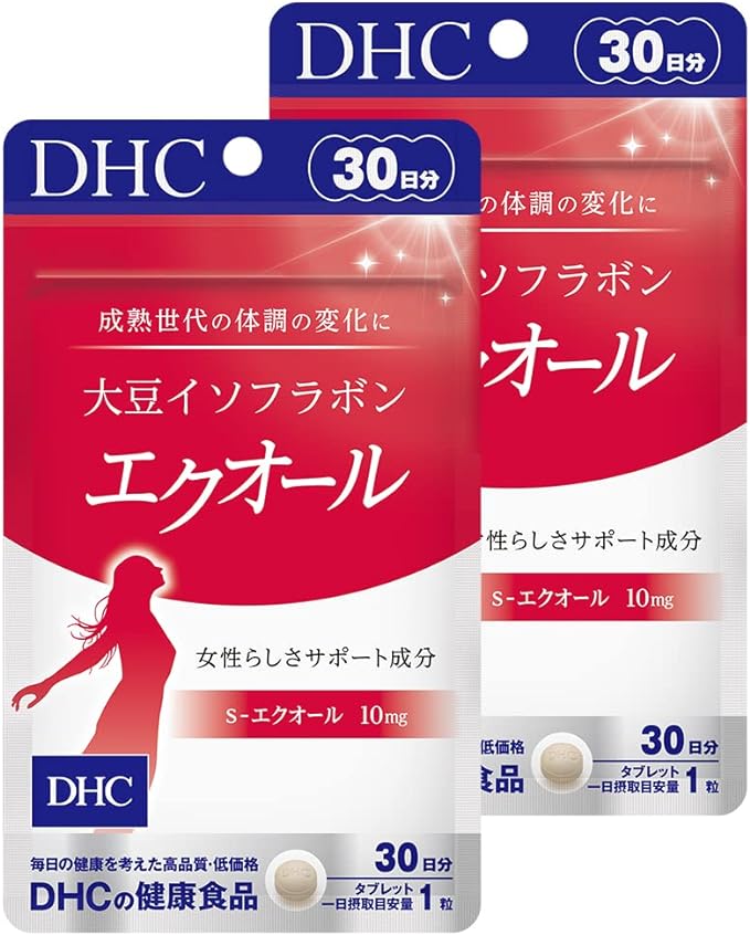 [Set of 2] DHC Soy Isoflavone Equol Tablet 30 days supply x 2 bags - BeesActive Australia