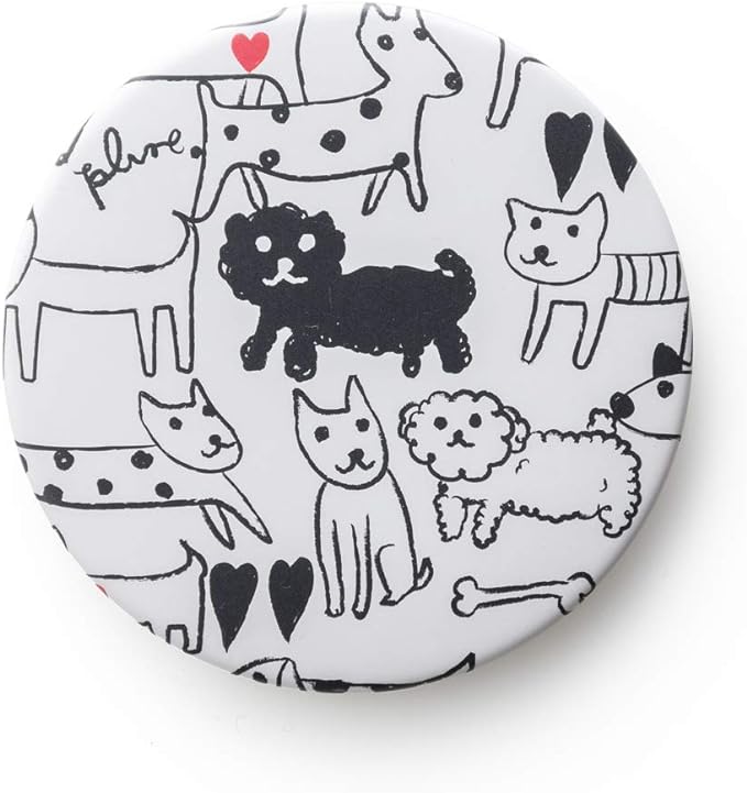 Horiuchi Mirror Industries Plune.Mirror Monotone Dog, Made in Japan -  Australia