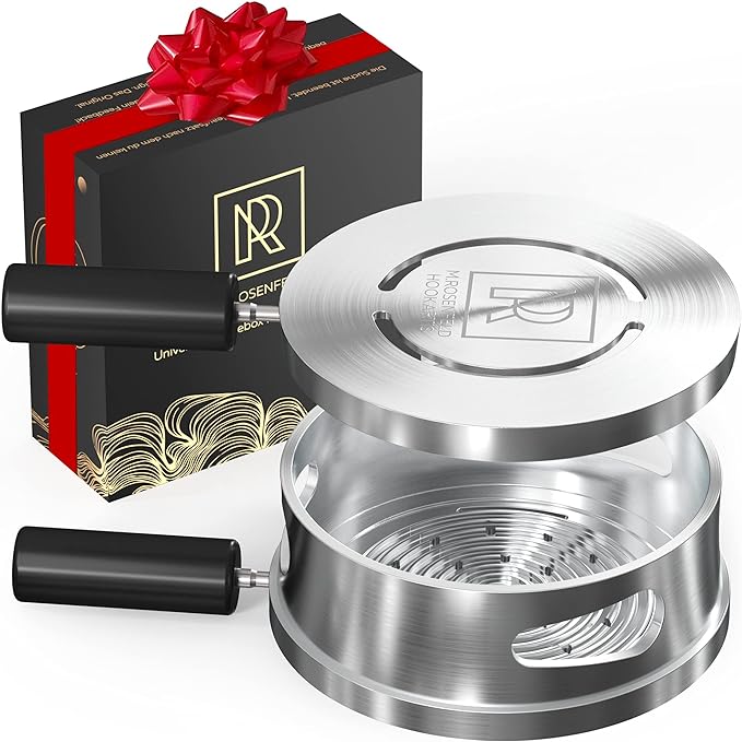 M.ROSENFELD Tobacco Heat Management Charcoal Holder Shisha Fire Starter Shisha Hot Heat Management System Charcoal Holder Charcoal Storage - BeesActive Australia