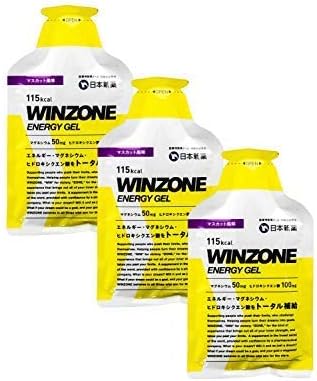 Nippon Shinyaku WINZONE Energy Gel 3 bags Muscat flavor ENERGY GEL Domestic production Magnesium hydroxycitric acid Energy supply - BeesActive Australia