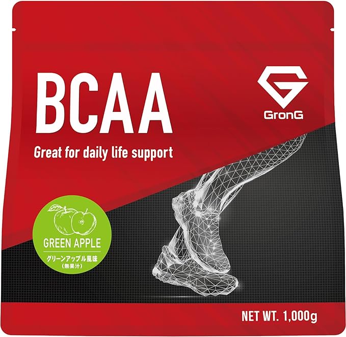GronG BCAA Essential Amino Acid Green Apple Flavor 1kg - BeesActive Australia