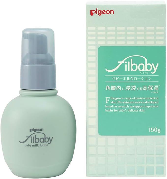 Pigeon Filbaby Baby Milk Lotion, Highly Moisturizing, 5.3 oz (150 g) - BeesActive Australia