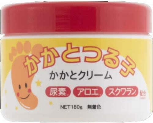 Cosmetex Roland Heel Tsuruko Heel Cream, Uncolored, 6.3 oz (180 g), Urea, Aloe, Squalane, Foot, Cream) - BeesActive Australia
