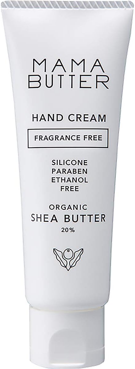 MAMA BUTTER Additive-Free Hand Cream, Fragrance-free, Organic Shea Butter Blend, Highly Moisturizing, 1.4 oz (40 g) - BeesActive Australia