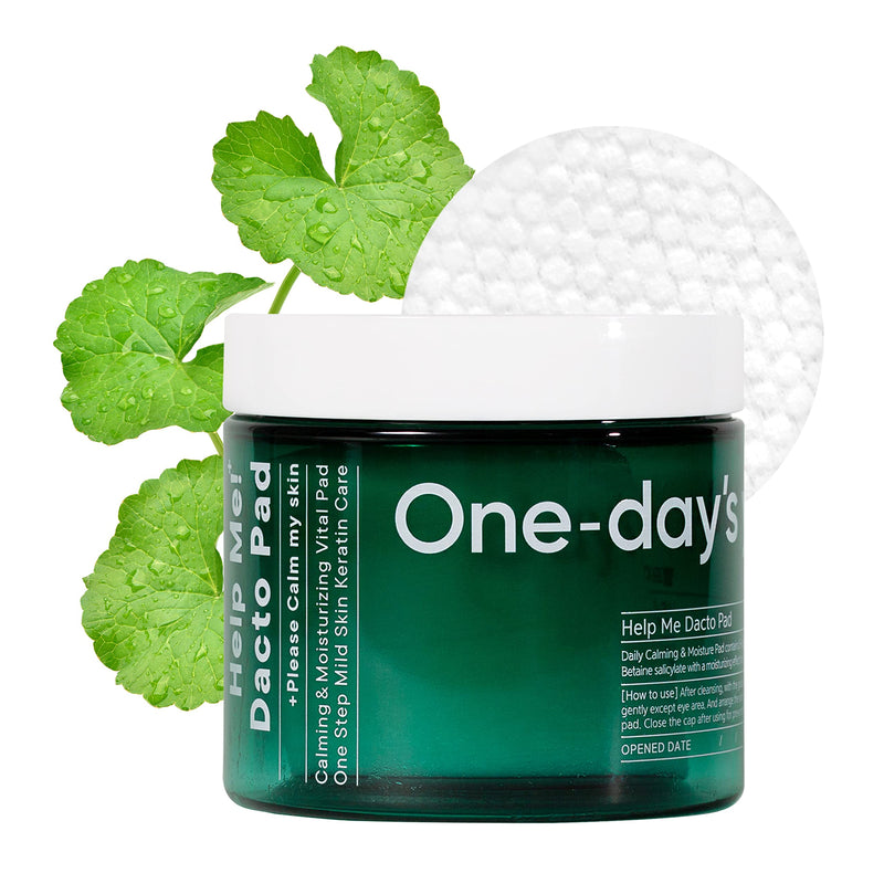 One-day's you Help Me Dacto Pad, 60 Pads, Exfoliating and Moisturizing, Skin Soothing,Sensitive Skin, Korean Toner Pad, Centella Asiatica Korean Skin Care - BeesActive Australia
